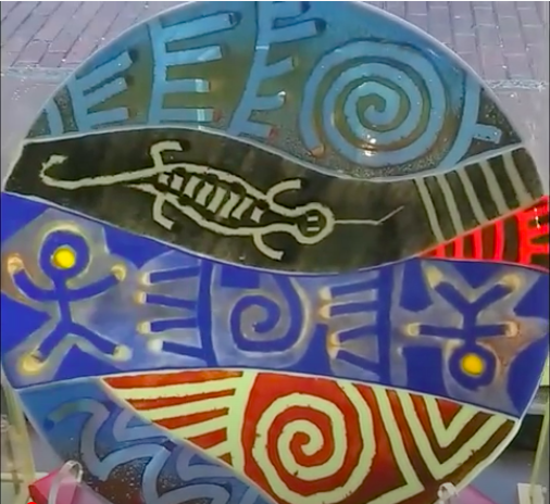 An Encounter with a unique Art of Glass Painting
