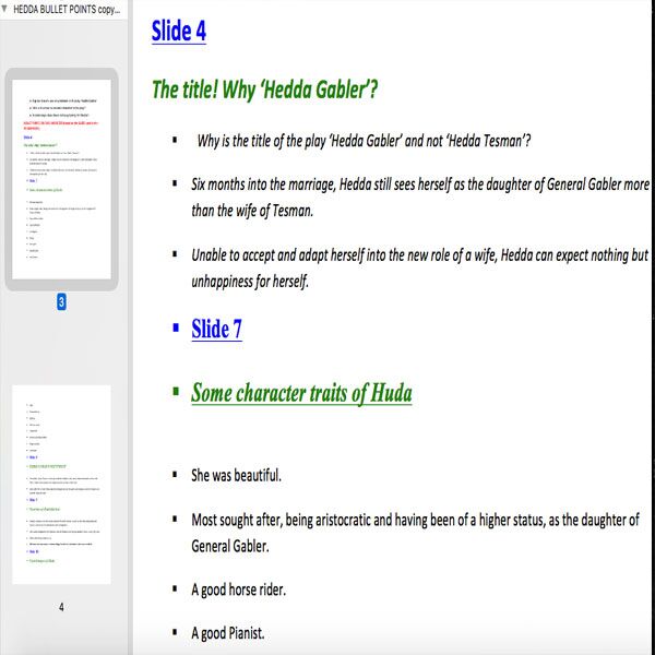 Character Analysis Of Henrik Ibsen's Hedda Gabler